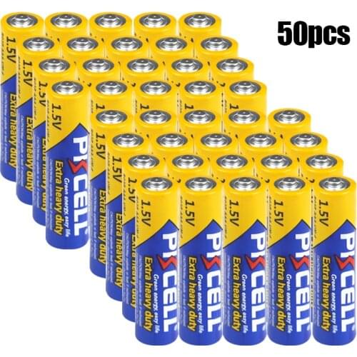 50PCS Digital Thermometer 1.5v AAA Primary battery R03P UM4 MN2400 3A Zinc Carbon Batteries toothbrush