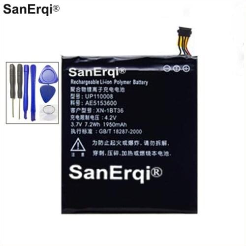 SanErqi 1950mAh UP110008 Battery For Sharp SH530U Cellular Phone Accumulator Free Tools