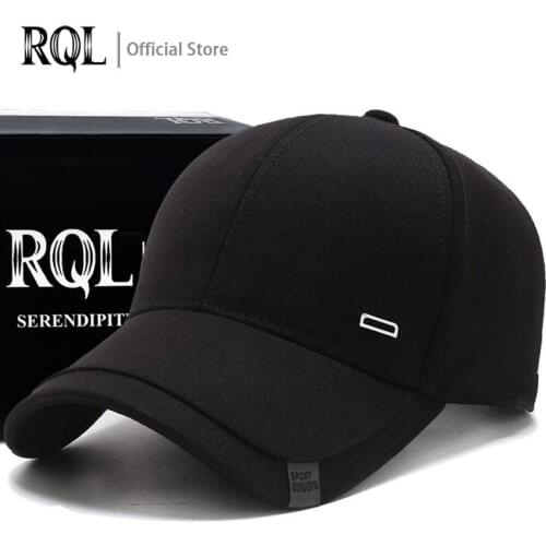 Baseball Cap For Men 2021 Autumn Black Stylish Male Hip Hop Sport Trucker Hat Cotton Adjustable Outdoor Winter Luxury Brand