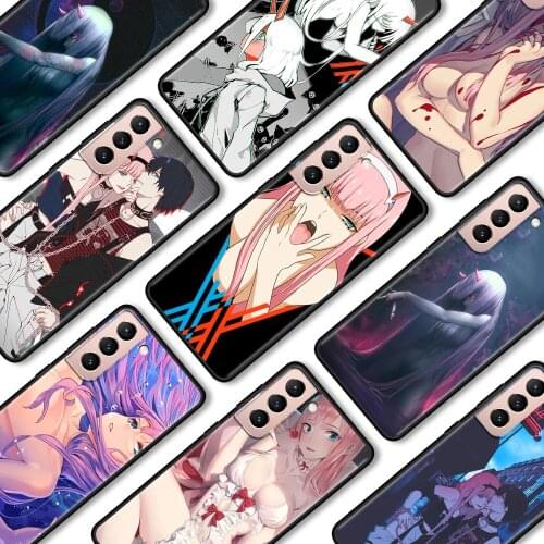 TPU Case for Samsung S20 FE S10 S20 S21 Ultra 5G S7 S8 S9 S10 Plus S10 Lite S10e Back Phone Cover Anime Darling In The Franxx