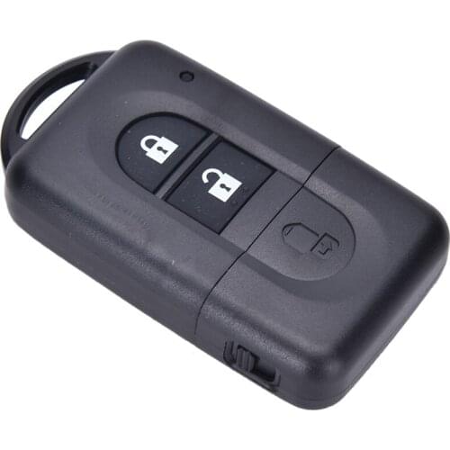 Case Remote Key For Nissan MICRA Xtrail QASHQAI JUKE DUKE NAVARA 2 Button Fob Shell