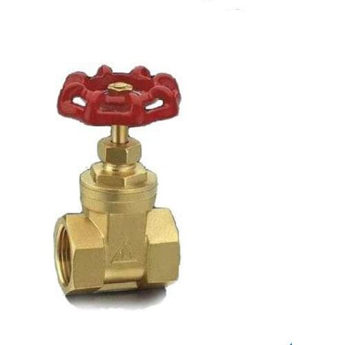 DN15 1/2 High Quality " Gate Valve brass Heavy Duty Thread PPR Pipe Brass Gate Valves,Full Port For Plumbing