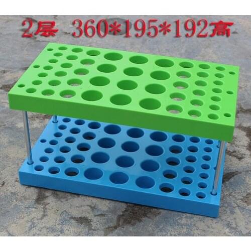 Two layer CNC Collet Storage Case Hard Plastic box for collecting collet CNC machine tool parts box