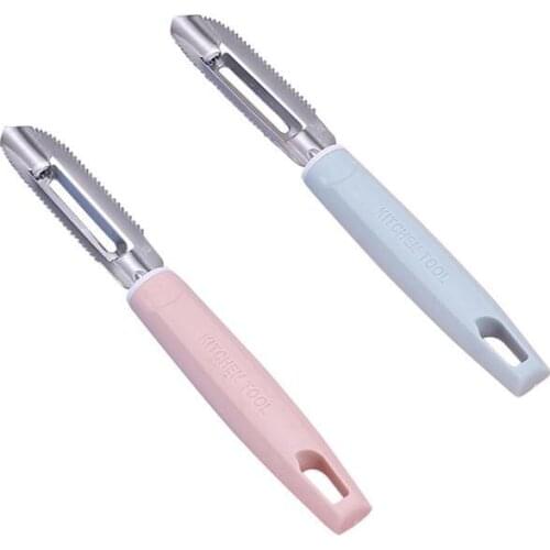 Fruit and Vegetable Peeler Tool Versatile Stainless Steel Swivel Peeler Fish Scaler Scraper Kitchen Accessories
