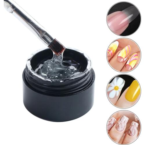 6g Cracked Nail Repair Gel Fiberglass Extension Gel Polish Nail Repairing Broken Nail Art Tips Tools TSLM1