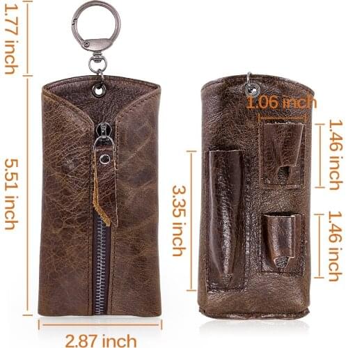 1PCS High quality Fashion Mini Mens Luxury Business Wallet Card Holder Man Purse Coin Bag Zipper for Smoking accessories