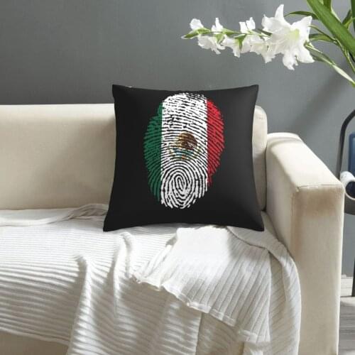 Mexico,Fingerprint Tree pillowcase printed cushion cover sofa waist pillow pillow cover