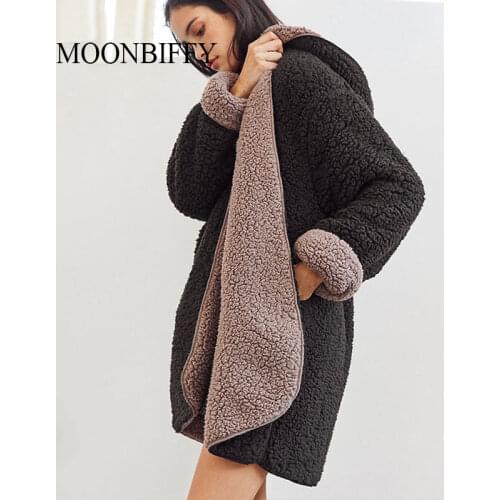 Женские прямые пальто MOONBIFFY China At AliExpress