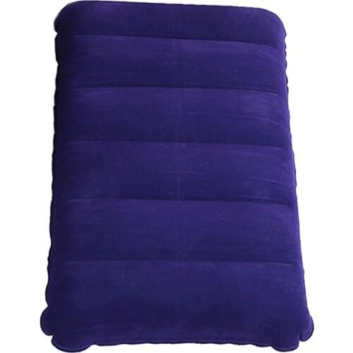 Outdoor Soft Backrest Pillow PVC Inflatable Body Rest Pillow Cushion Air Travel Office Home Back Relaxing Tool Cushion Pad