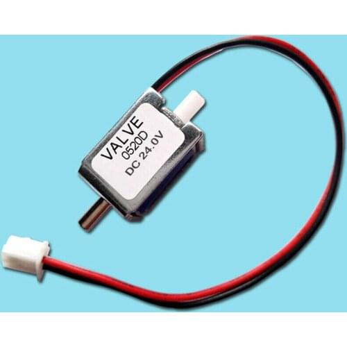 DC 24V Normally Closed N/C Micro Electric Solenoid Air Valve Small Mini Control Solenoid Valve for Gas Air Pump