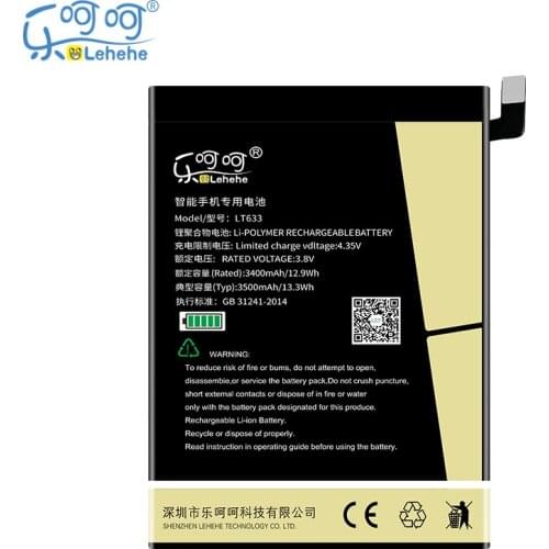 New LEHEHE Battery LT633 For Letv Le 1 Max X900 Le one Max X900 3400mAh Backup Battery High Quality Free Tools Gifts