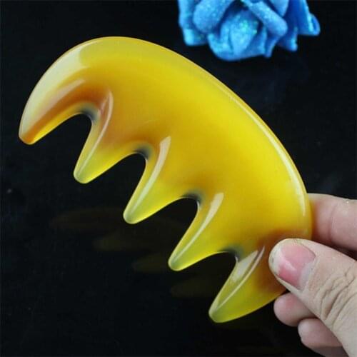 Resin SPA Massager for head Scraping comb Body Massage face Gua Sha Board