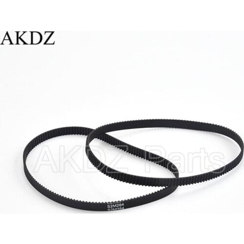S2M Synchronous Timing belt Pitch length 284 width 6mm/9mm Teeth 142 Rubber closed S2M timing belt