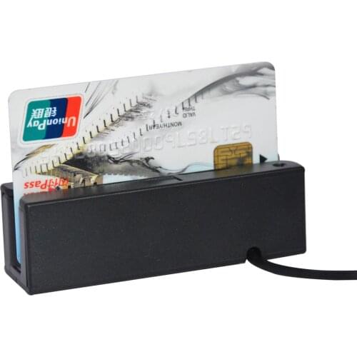 USB 1&2&3 tracks Cheap Mini Msr Magnetic Card Reader HCC750U-06