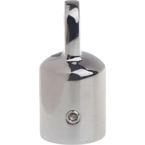 Stainless Steel Bimini Top Eye End Cap For 7/8'' Pipe Marine Boat Yacht Wholesale
