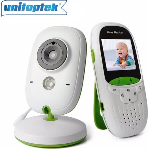 2.0 inch Video Color Wireless Video Baby Monitor VB602 Baby Nanny Camera Intercom Night Vision Camera Temperature Monitoring