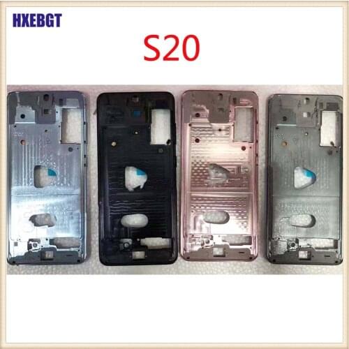 LCD Display Middle Frame Midframe Bezel Chassis Housing Cover For Samsung Galaxy S20/S20+/S20 Plus/S20 Ultra/S20 FE