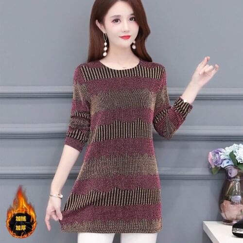 Women 2021 Spring Autumn Blouses Long Sleeve Elasticity Vintage Clothes Elegant Ladies Shirts Blouses Femme Plus Size 5XL X326