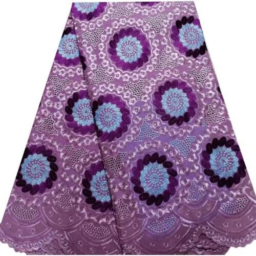 African Lace Fabric Voile Laces Fabrics High Quality Cotton Lace Fabric French Lace Fabric For Women Every Dress YPL11312