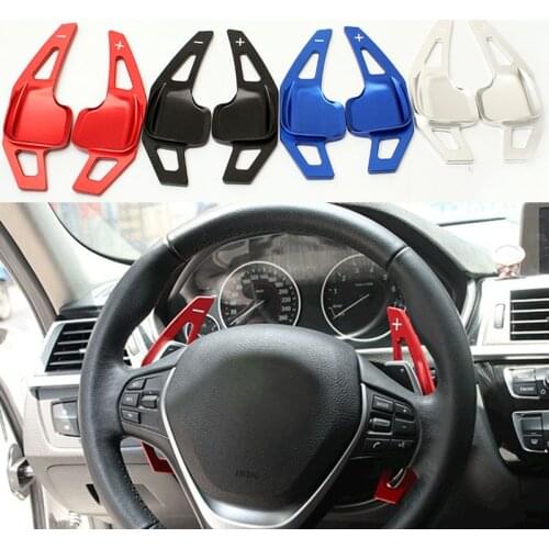 Aluminum Steering Wheel Paddle Shifter Gear Shift Shifter Extension Fits For BMW F30 F31 F32 F10 F20 F22 F15 F16 X1 X3 X4 X5 X6