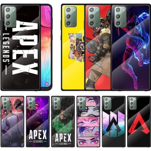 Game Apex legends For Samsung Note 20 10 9 8 Ultra Lite Plus A70 A50 A40 A30 A20 A10 Tempered Glass Phone Case