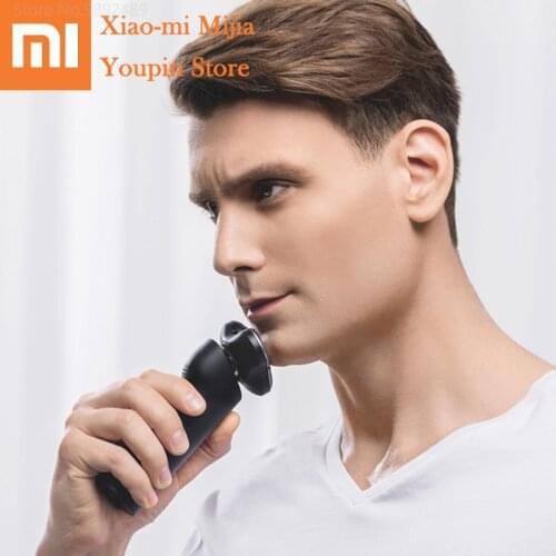 Xiaomi Mijia Electric Shaver S500 Xiaomi Mijia Razor Shaving Beard Machine Dry Wet Beard Trimmer Rechargeable Washable For Men