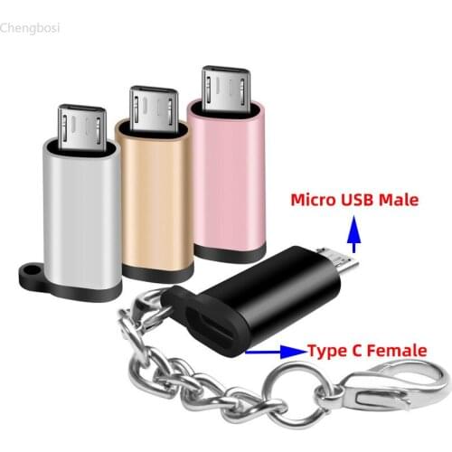 Micro USB Adapter Cable Micro USB male to Type-C female Converter USB OTG Data Adapter for Samsung Xiaomi Huawe