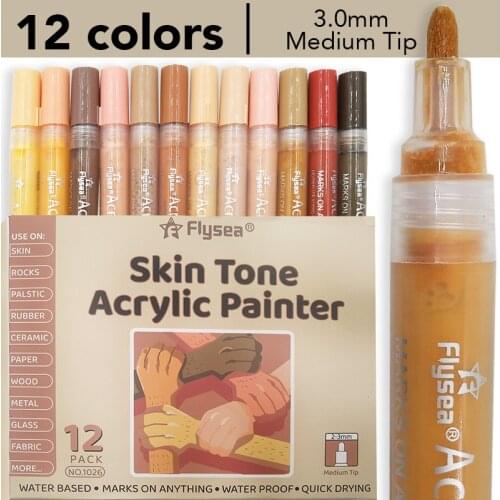 Right Point Acrylic Markers