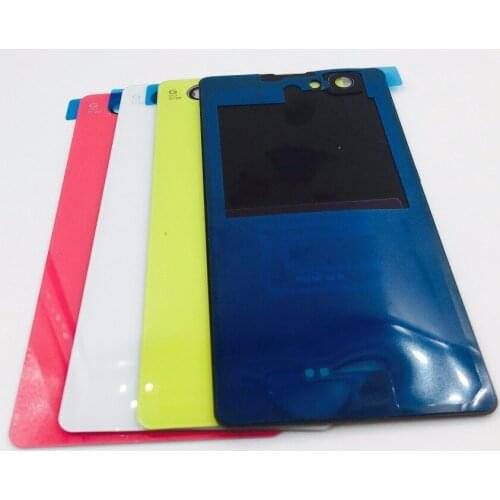 RTBESTOYZ 10PS/lot NFC Rear Back Glass Door Battery Cover Housing For Sony Xperia Z1 Compact Z1 Mini D5503 M51W Glass With NFC