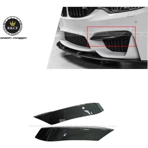 S Style Carbon Bumper Covers Trims For BMW F8X M3 M4