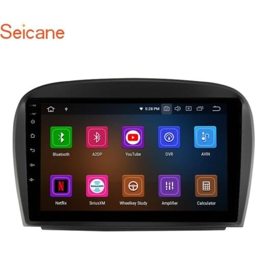 Seicane Android 10.0 For 2004 2005 2006 2007-2011 BENZ SL CLASS W203 car Radio GPS Car Multimedia player support CarPlay 4G WIFI