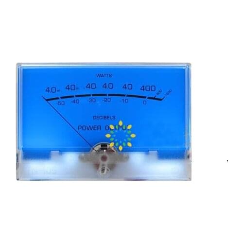 DYKB High-precision VU Meter Audio Pre-amplifier Power Amplifier Meter DB Level AMPS Header Indicator Table with Backlight