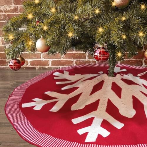 Non-Woven Fabric Tree Skirts Christmas Tree Skirts Mahua Ornaments Christmas Decoration For Home Tree Skirts New Year Decoration
