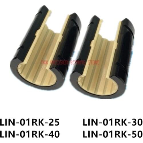 2021 Cnc Router Parts AXK Linear Rail Open Plastic Linear Bearings / Plain Lin-01rk-25 Lin-01rk-30 Lin-01rk-40 Lin-01rk-50