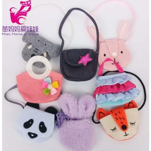43cm 40cm baby doll Shoulder bag for 18 inch girl doll baby doll bag accessories
