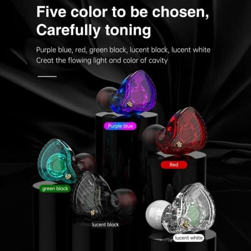 80% Off QKZ SK3 4 Core 3.5mm Plug Wired HiFi 9D Stereo Earphone Earbuds for Phone