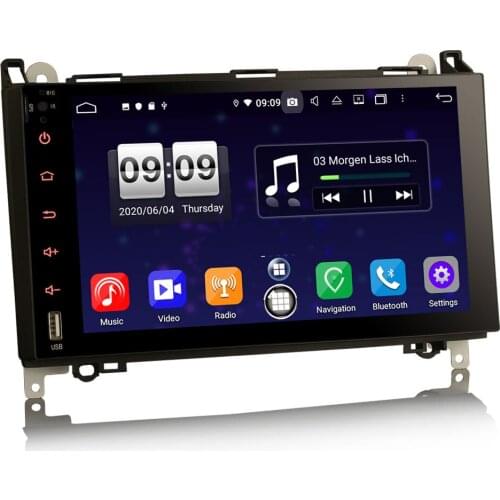 9" Android 10.0 OS Car Multimedia Navigation GPS Radio System Player for Volkswagen Crafter 2006+ with 2 UI Styles Unique Design