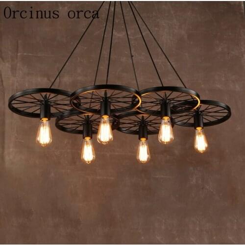 American country chandelier retro creative living room lamp pastoral windmill windmill industrial restaurant bar lamp chandelier