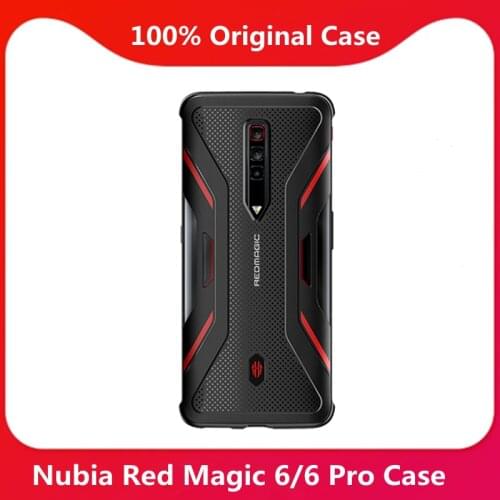 Original Nubia Protective Case for RedMagic 6 Pro Smart Phone Ultra-thin Shockproof Cover for Red Magic 6 Protective Case