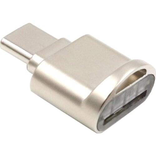 Portable USB 3.1 Type C Card Reader USB-C TF MicroSD OTG Adapter Type-C Memory Card Reader For Samsung Macbook Fabulous