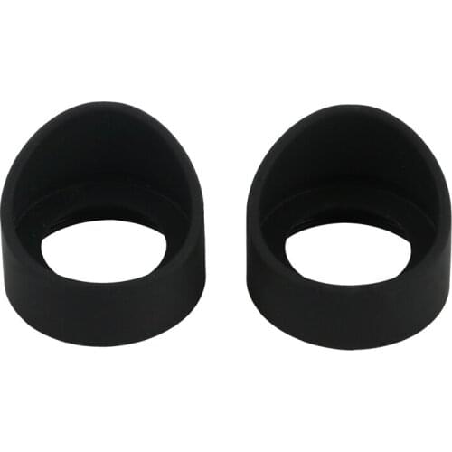 2pcs/Set Diameter 34mm Rubber Eyepiece Guards For Binocular Trinocular Stereo Microscope Telescope Monocular Binoculars
