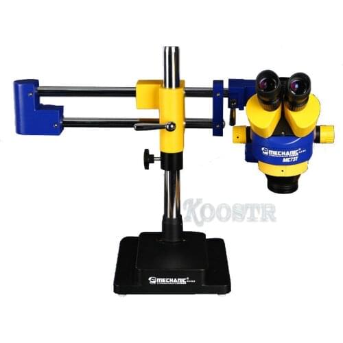 Industrial grade multi-directional mobile base industrial grade trinocular microscope can be connected to the camera MC75T-L2