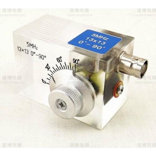 Ultrasonic Variable Angle Probe 0-90 Degrees Calibration Angle Adjustable