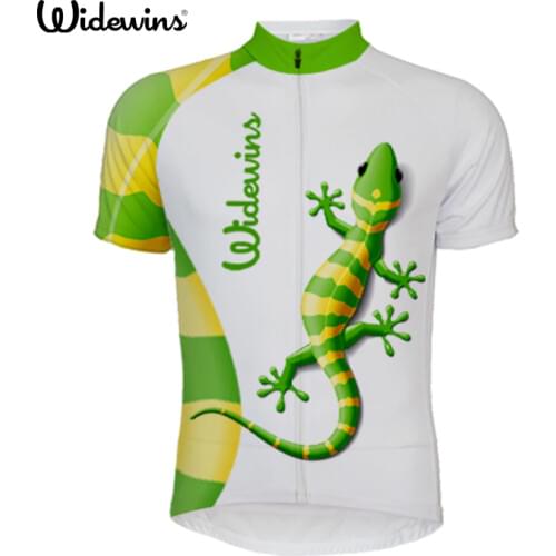 Green House lizard Man Cycling Jersey Short Sleeve Jersey green Bike Bicycle Clothing For Spring Summer Autumn 5495