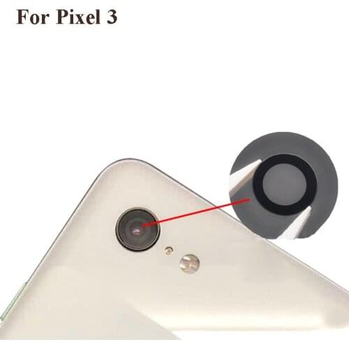 High quality For Google Pixel 3 Back Rear Camera Glass Lens Repairment Repair parts test good For Google Pixel 3 Pixel3