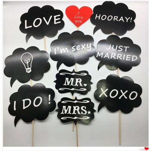 LIFE MAGIC BOX Wedding Photo Booth Just Married Mr Mrs Photography Funny Backdrops Foto Booth Backgrounds