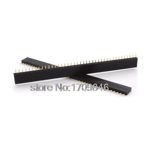 20 pcs 40 Pin 2.54 mm Single Row Pin Header Female
