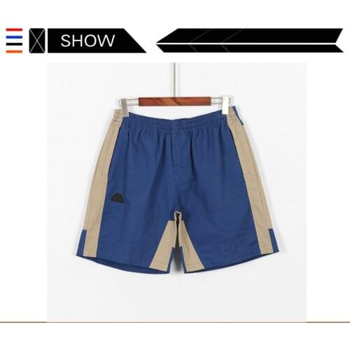 Cavempt stitching loose shorts C.E summer small fresh tooling Capris mens and womens casual pants