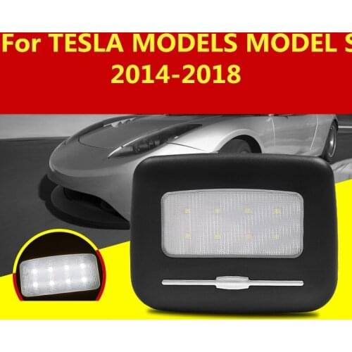 For TESLA MODELX MODEL S 2014-2018 Touch-sensitive indoor light LED reading light trunk light emergency light Auto Accessories