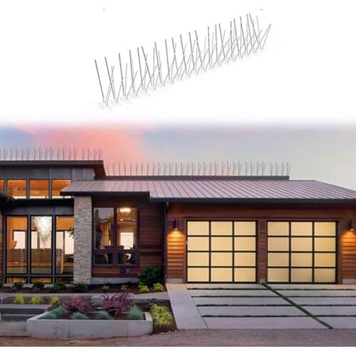 Animal Fence Ingenuity Garden Bird Spikes Anti Climb Thorn Anti-theft Fencing Highway Plastic Home Net Fence